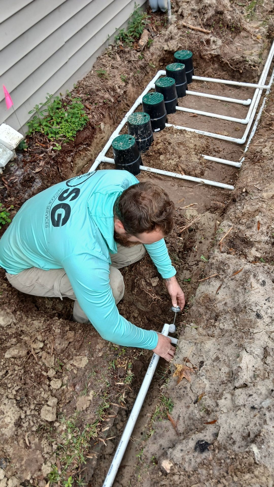 Irrigation installation 